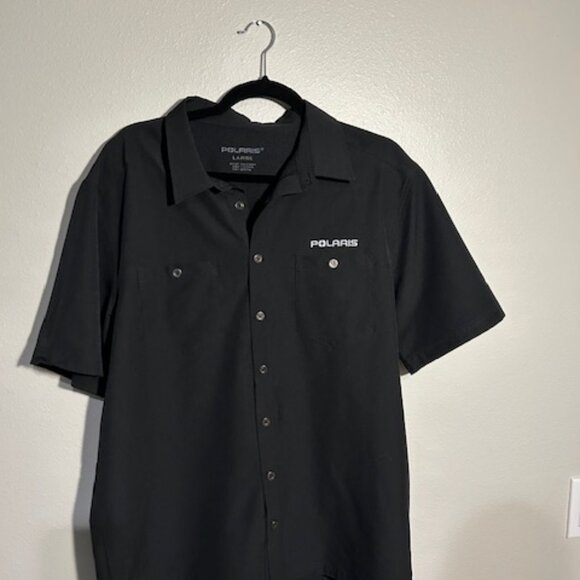 Button up Authentic Polaris shirt  Size Large - Picture 1 of 4